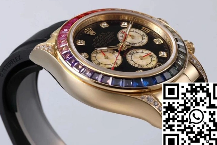 BL Factory Gold Rolex 116598RBOW Daytona Yellow 0228